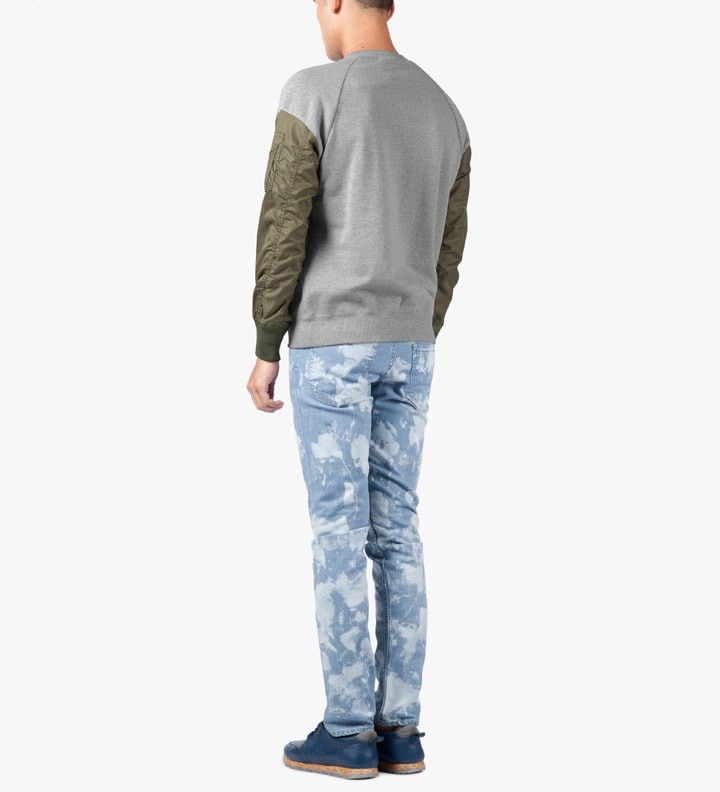 Light Indigo Bleached Skinny Jeans Placeholder Image
