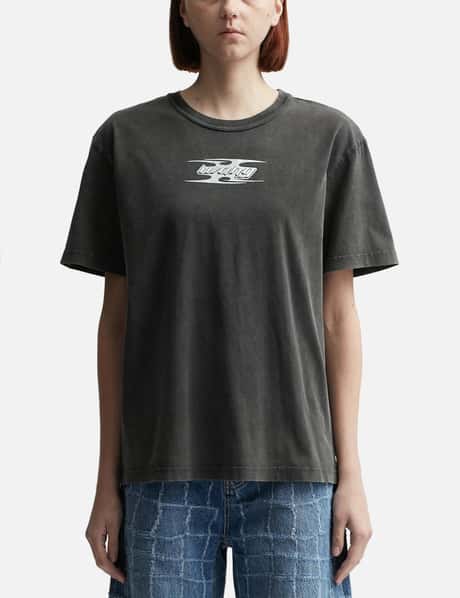 T By Alexander Wang Blade Logo-embossed T-shirt