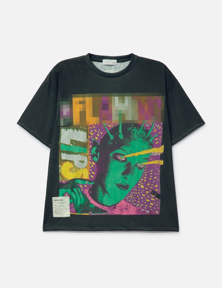 TOLQ Trompe L'Oeil Mosaic T-Shirt