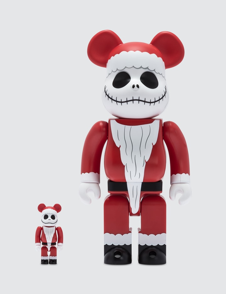 Santa Jack Skellington Be@rbrick 100% + 400% Set Placeholder Image