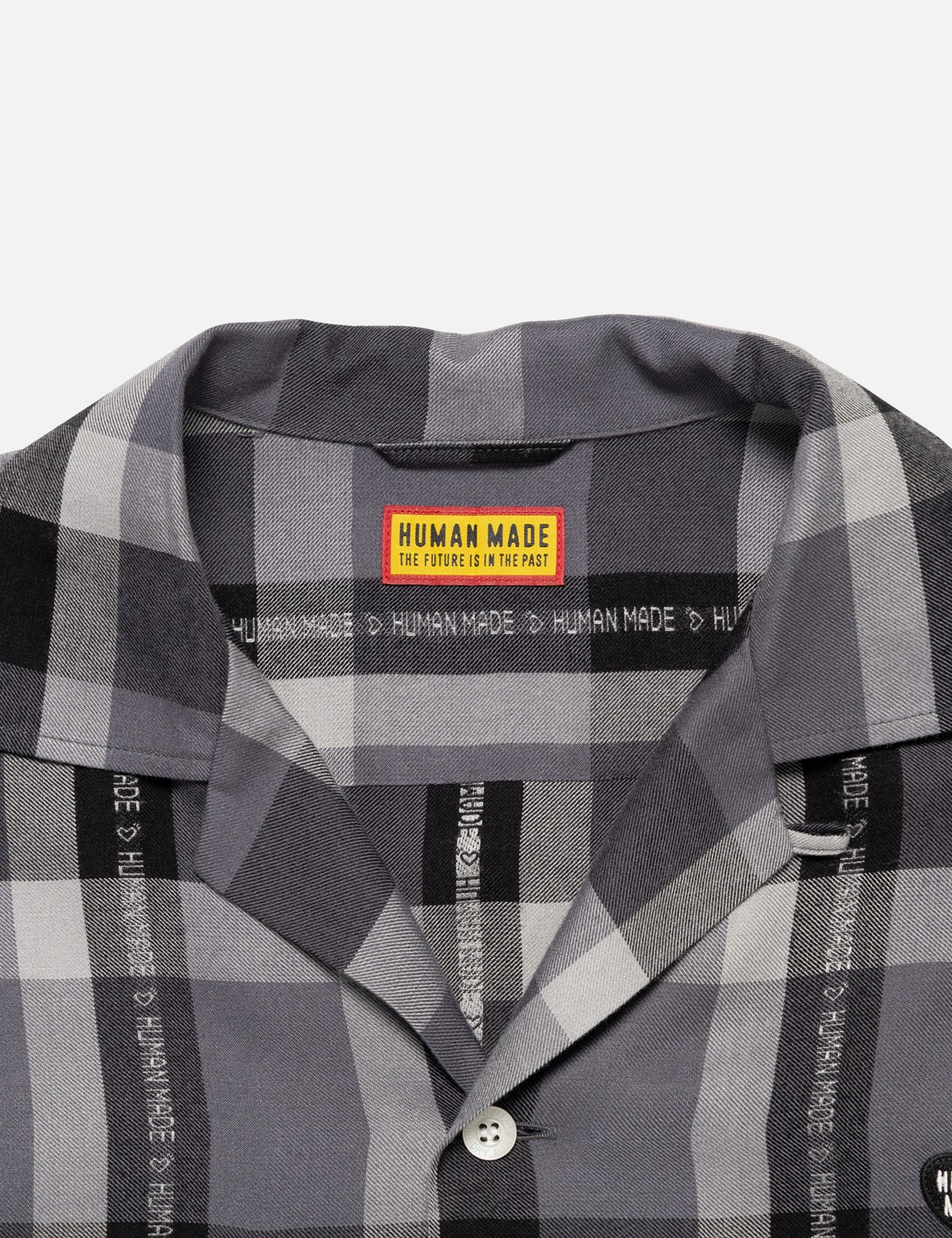 Open Collar Check Shirt view 11