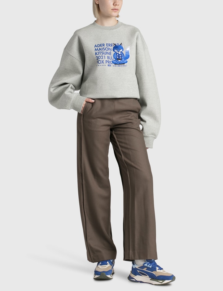 메종 키츠네 Maison Kitsuné X Ader Error 메디테이션 폭스 스웨트셔츠
