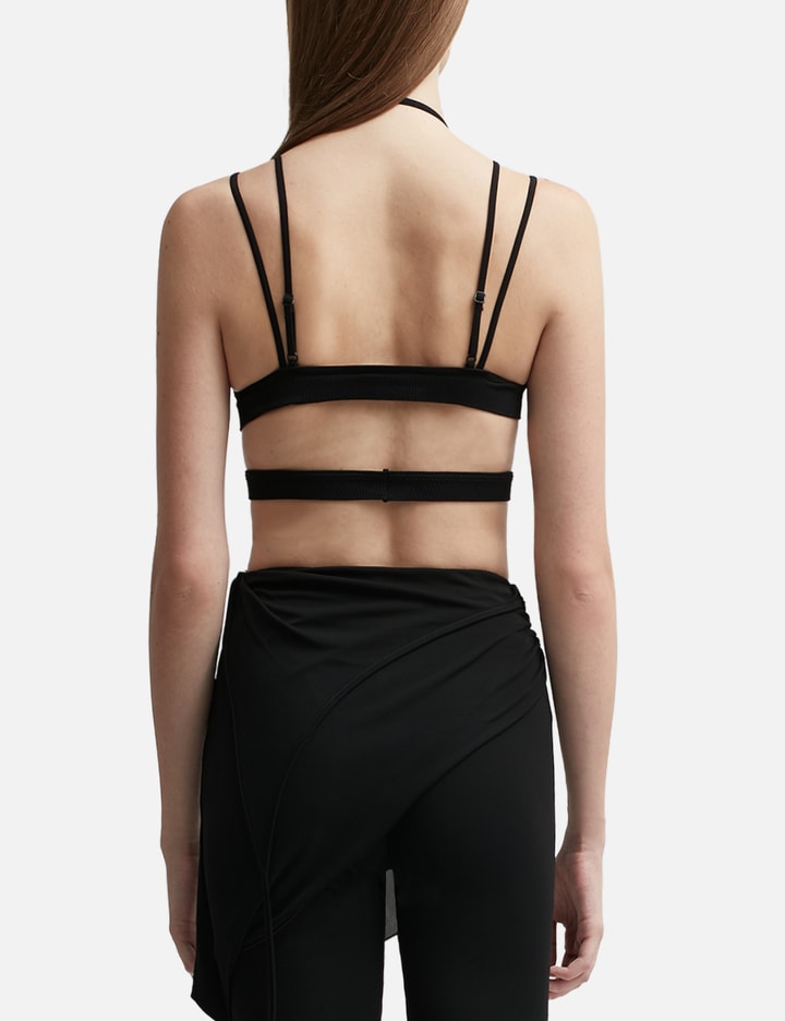 Ribbed Jersey Bra With Strappy Details a - ANDREADAMO - Purchase
