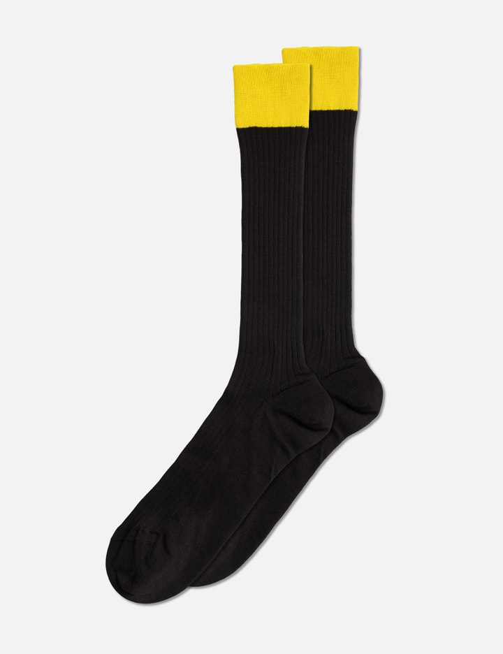 Marni Cotton Socks With Contrast Cuffs