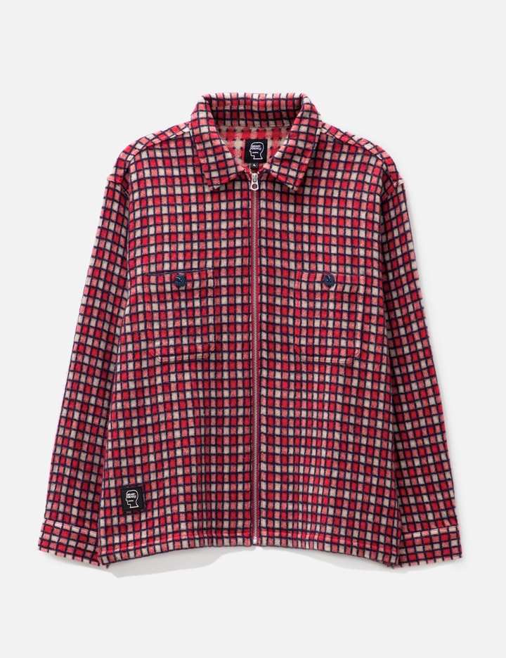 Check Mate Flannel Zip Shirt Placeholder Image