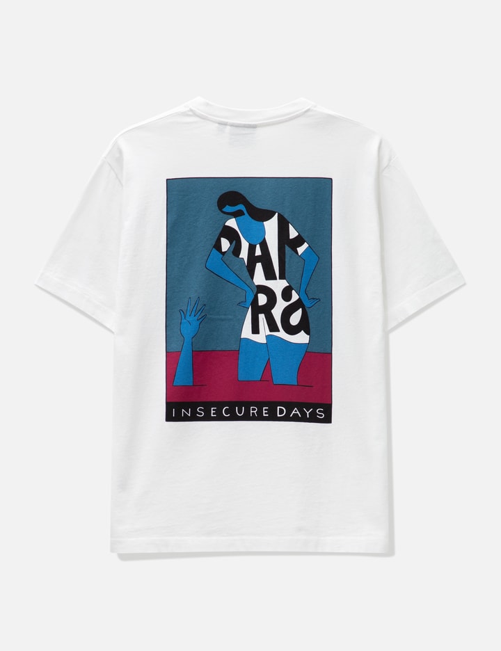 By Parra Insecure Days T-shirt In White