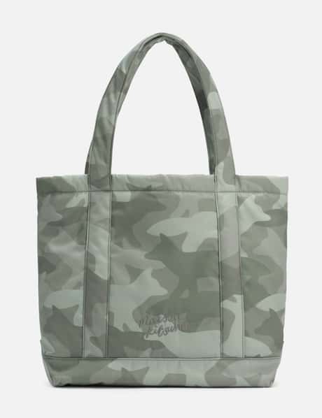 Maison Kitsuné Camo Fox Large Tote