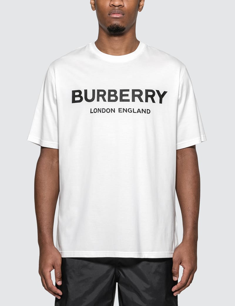 Burberry Logo Print T-shirt Black