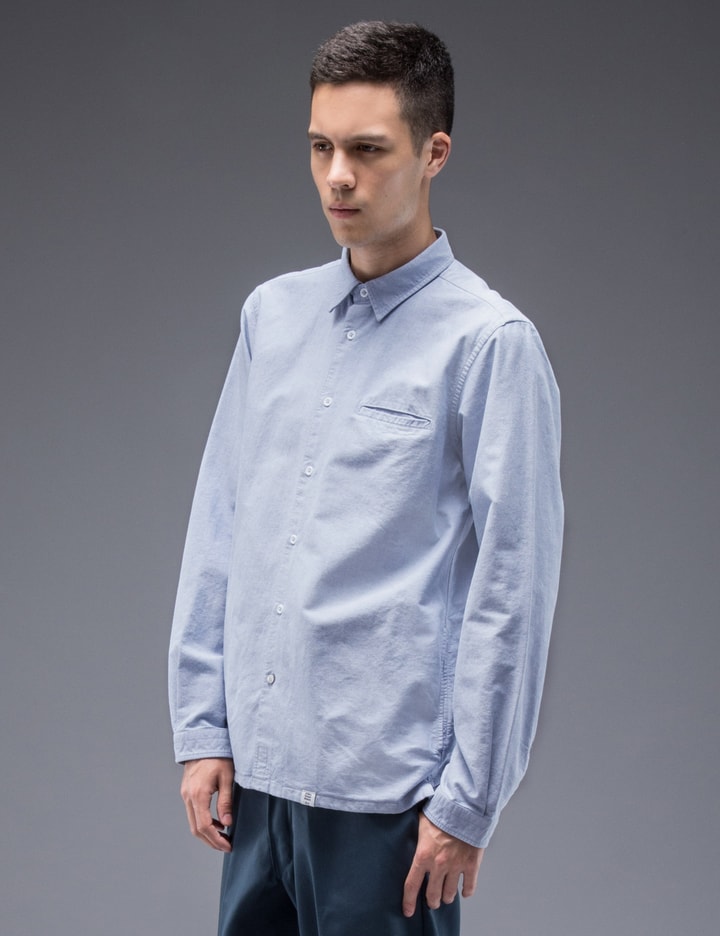 "Shaw" Side Pocket L/S Oxford Shirt Placeholder Image