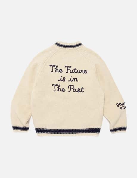 Human Made Zip-up Knit Jacket - Chunky wool knit, quilted-lined 