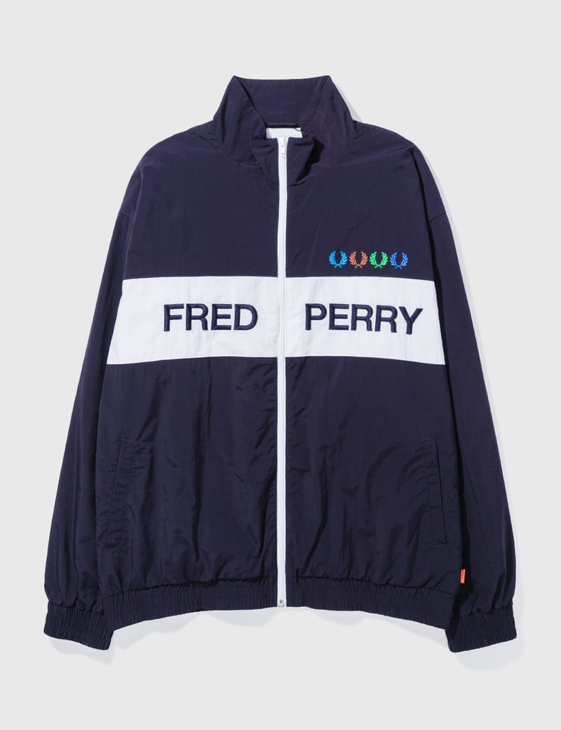FRED PERRY X BEAMS ZIP UP JACKET WITH 