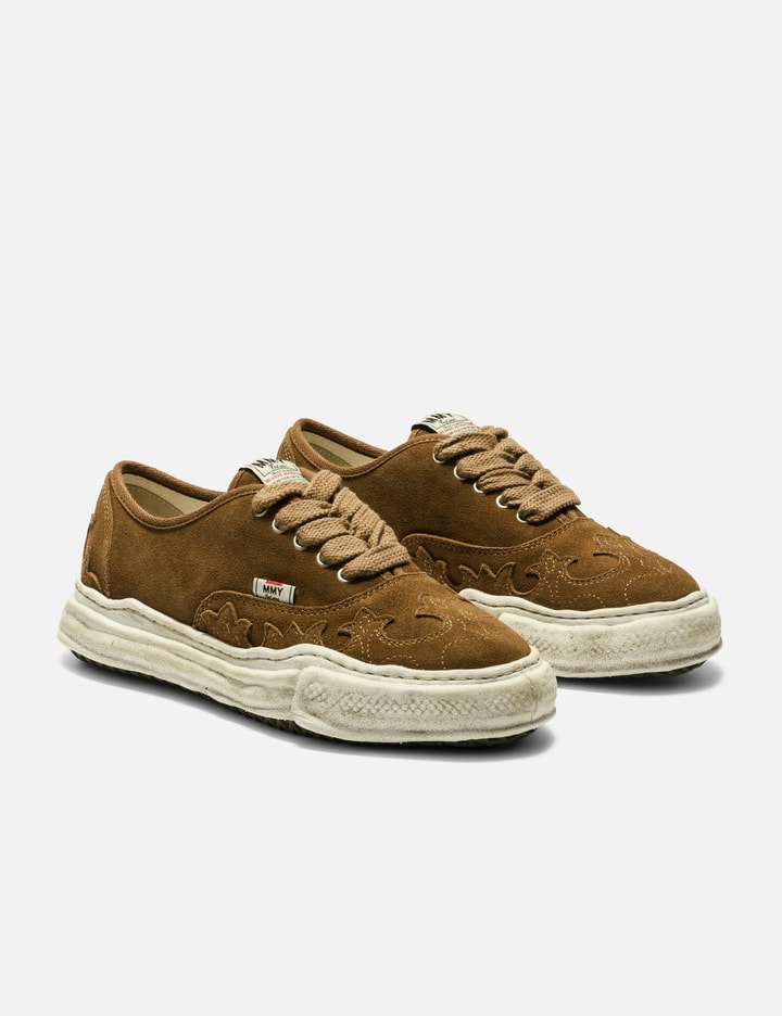 "BAKER" Original Sole Western Detail Suede Low-top Sneaker Placeholder Image