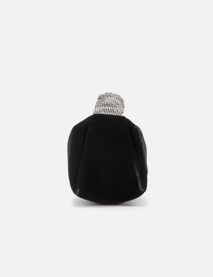 Scrunchie Mini Bag In Velvet Crystal Placeholder Image