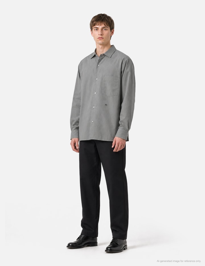 Nanamica Regular Collar Striped Wind Shirt