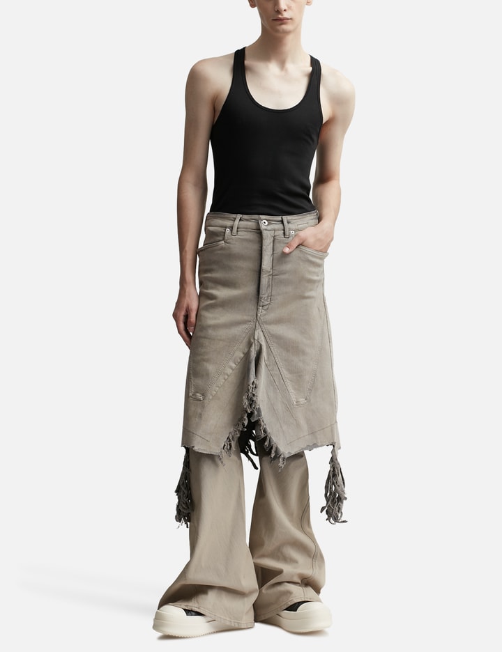 Mineral Denim Slivered Skirt Placeholder Image