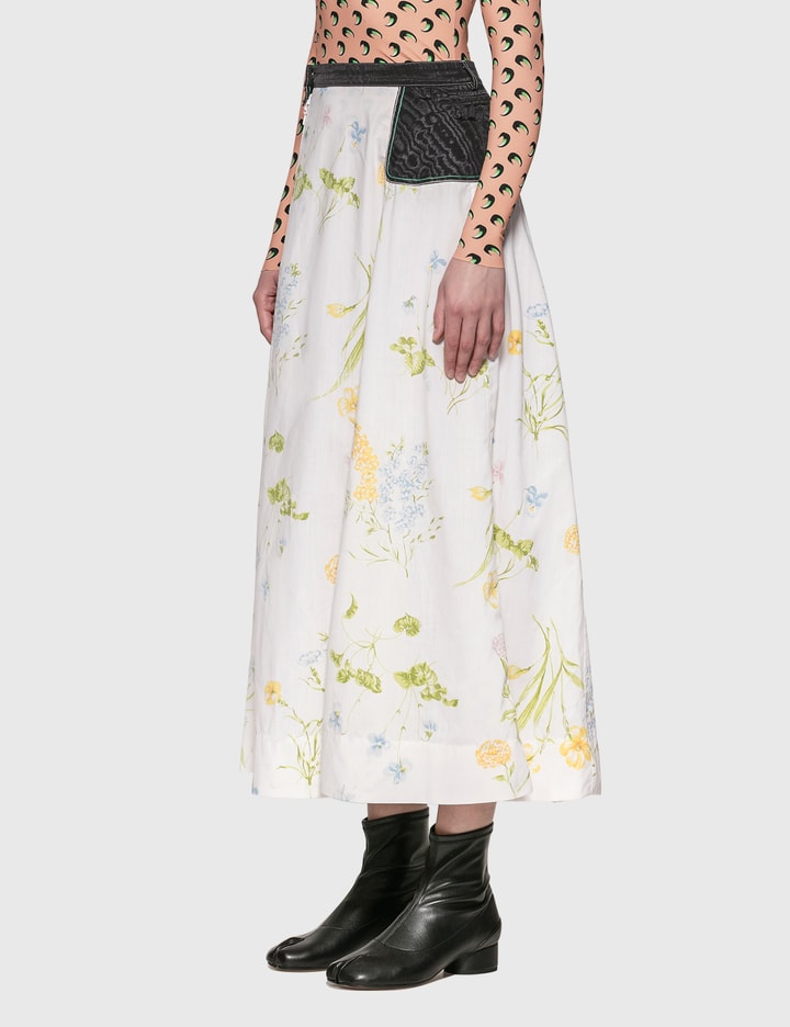 Flower Print Midi Skirt Placeholder Image