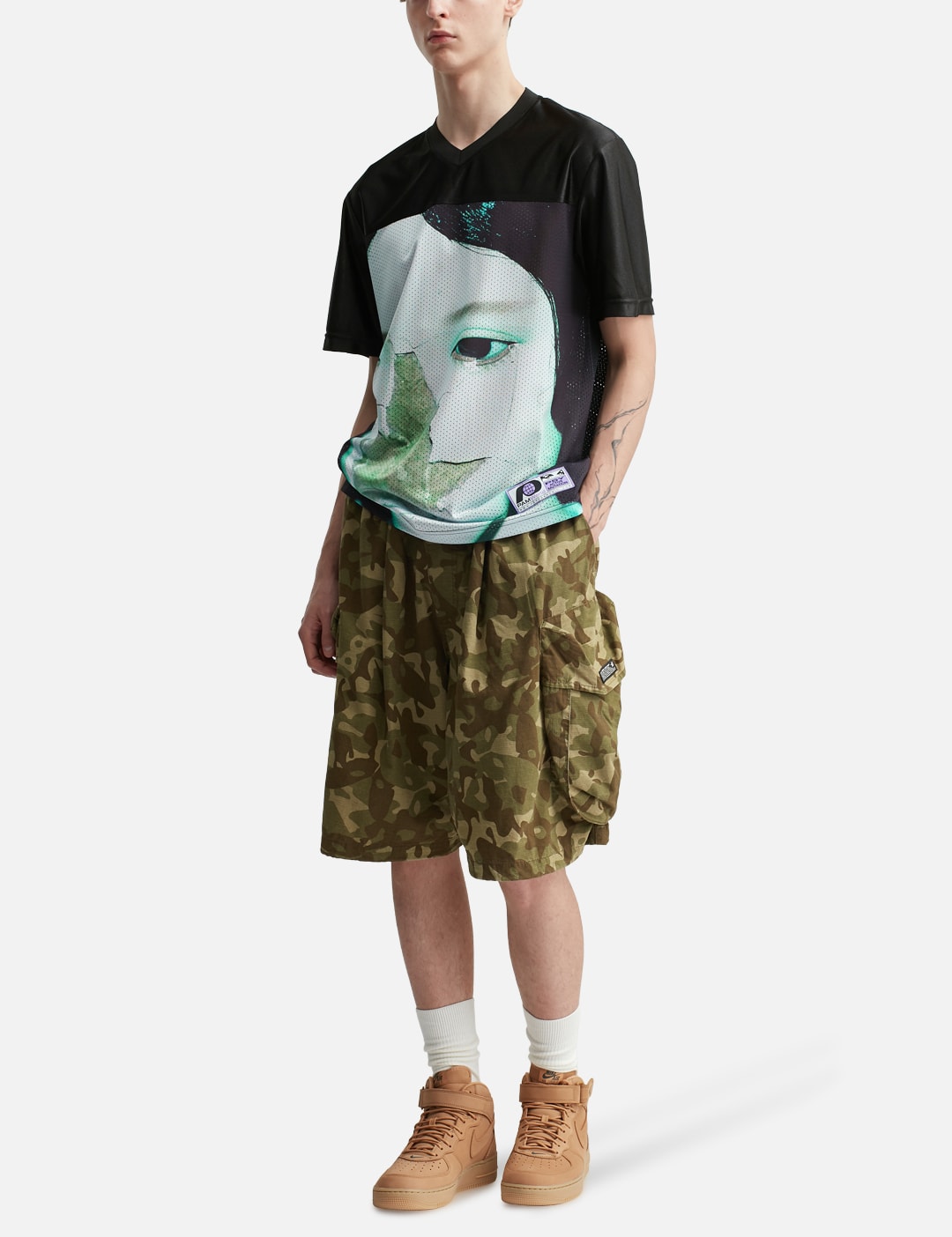 Garden Variety Camo Chow Shorts view 15