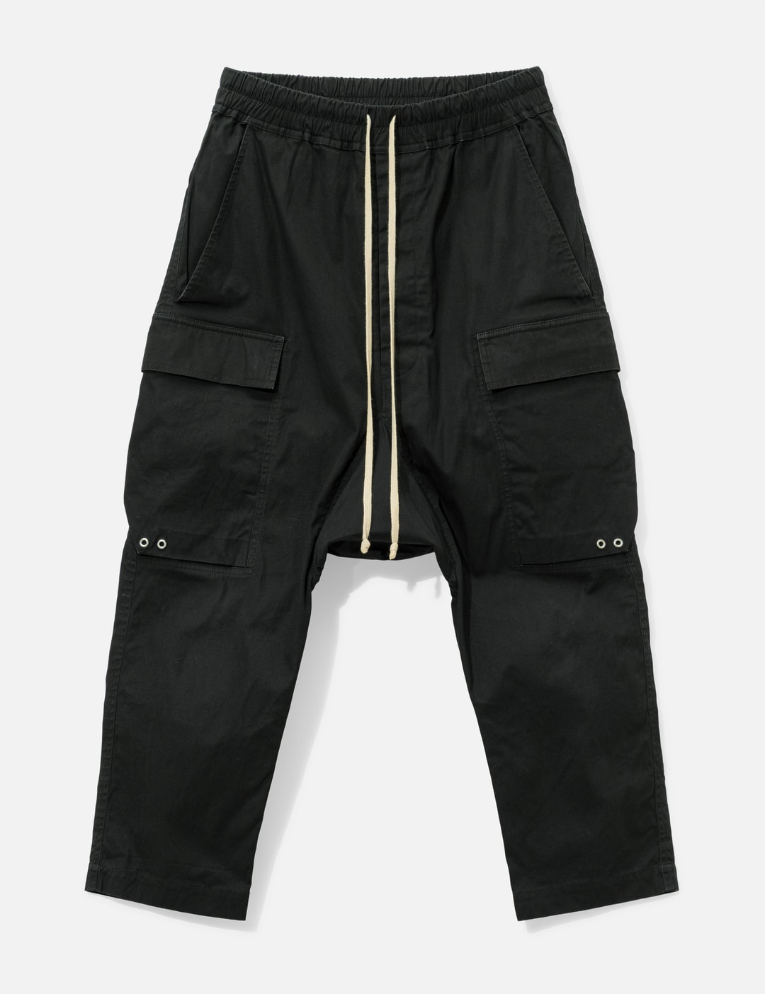 Cropped Cargo Drawstring Pants view 4
