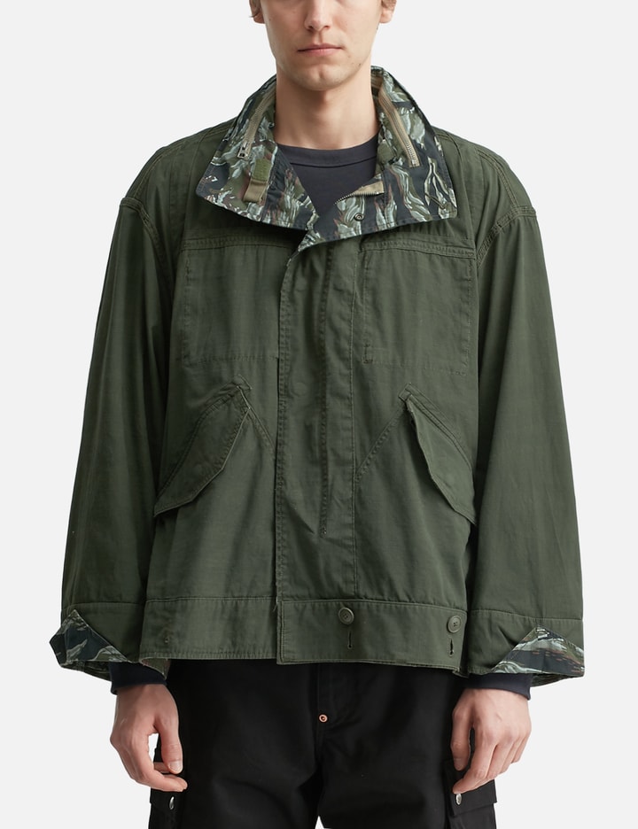 Beautiful People Beautiful People X Alpha Industries Double-End Camouflage Field Jacket