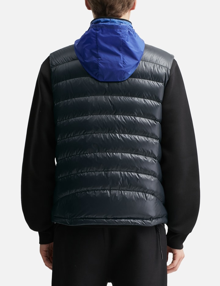 Menelao Hooded Curvy-Quilted Down Gilet Placeholder Image