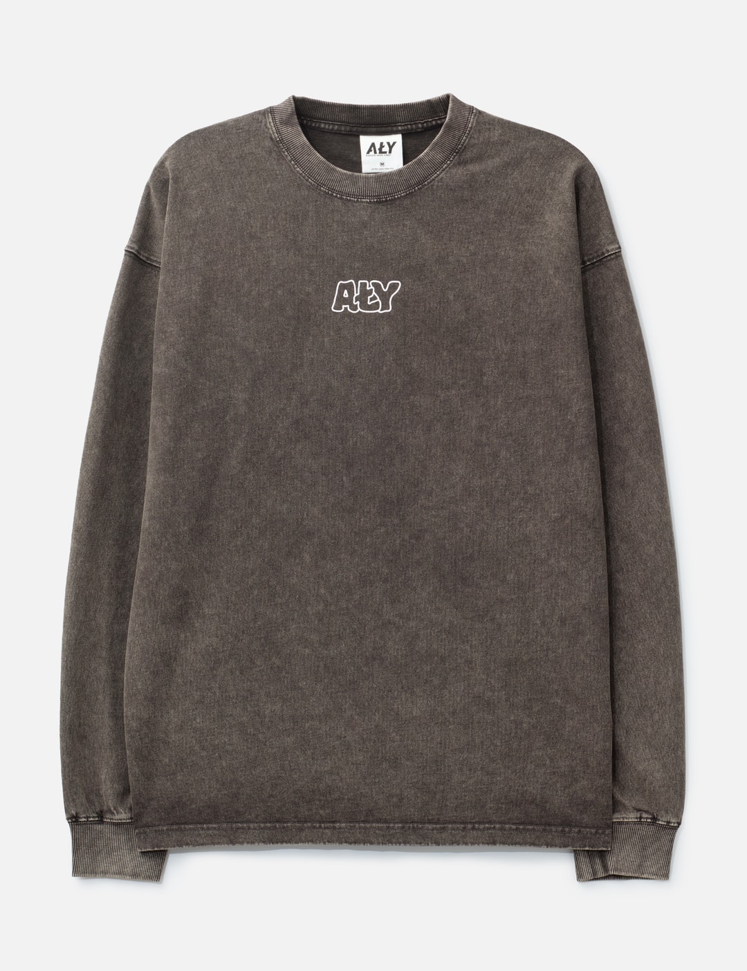 "Dont Change The Vibe Black Washed" Longsleeve T-Shirt view 7