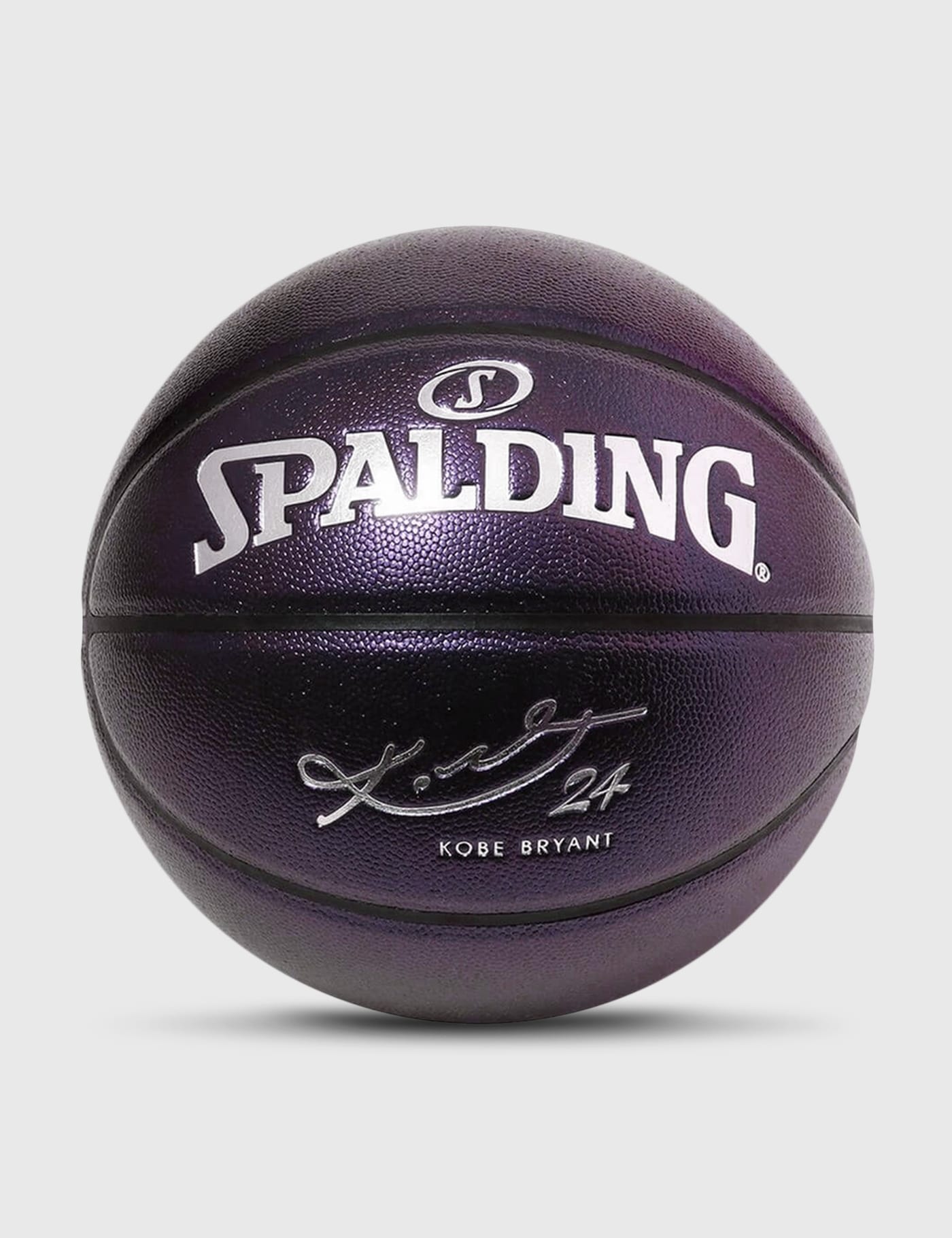 Brand New Spalding Kobe Bryant Signature Basketball Purple Size 7 Indoor Outdoor 