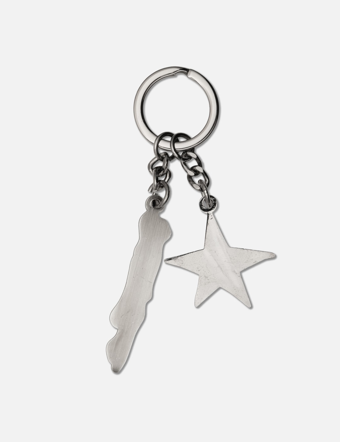 Hank Key Ring 004 - Red Star Skull view 6