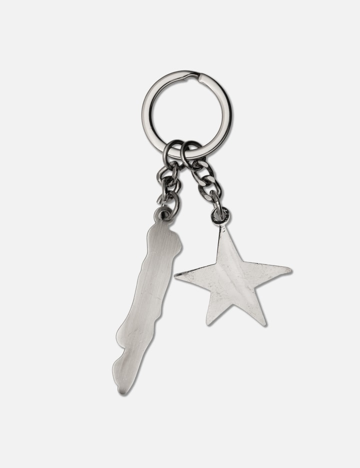 Hank Key Ring 004 - Red Star Skull Placeholder Image