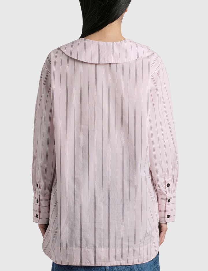 Oversized Stripe Cotton Shirt Placeholder Image