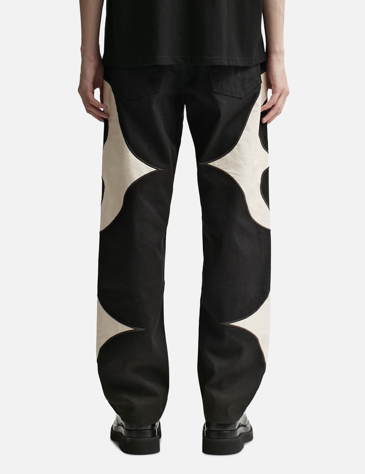 TC LEATHER DENIM PANTS Placeholder Image