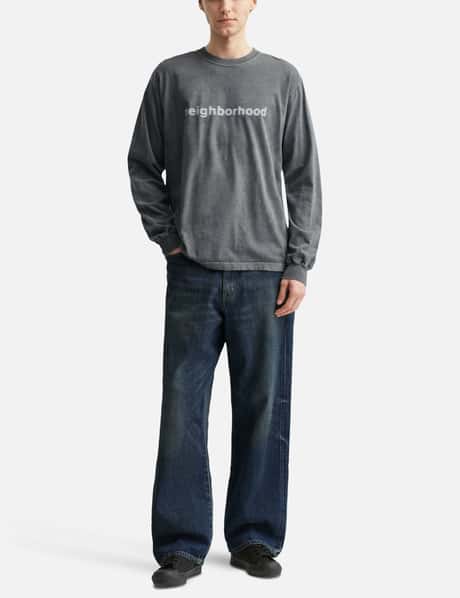 ネイバーフッド - Washed Denim DP Wide Pants | HBX