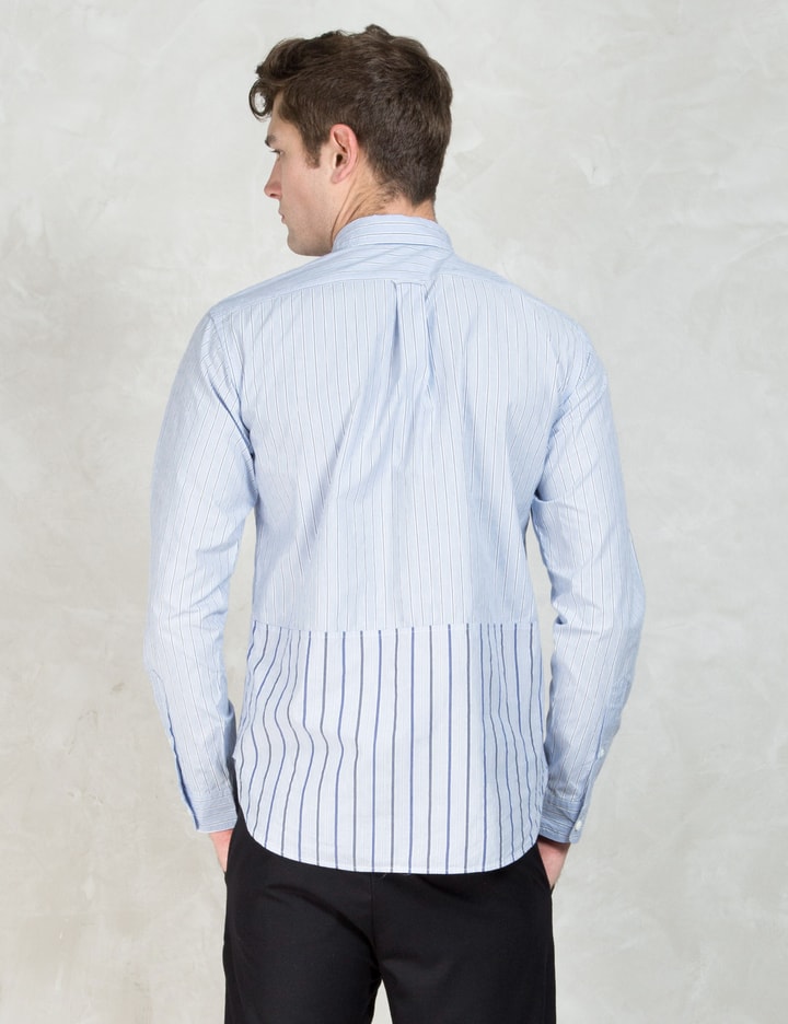White/Blue "Wes" Shirt Placeholder Image