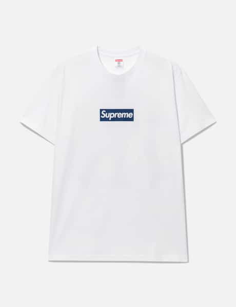 Supreme yankees box logo tee white, Size L, Cond