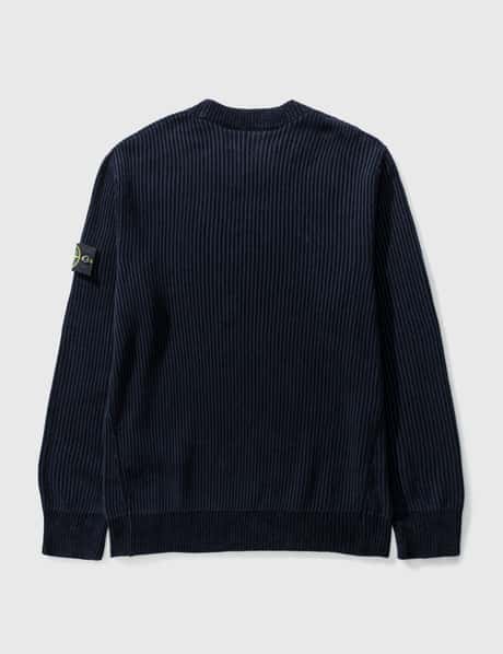 Stone Island - Classic Knit Crewneck Sweater | HBX - Globally 