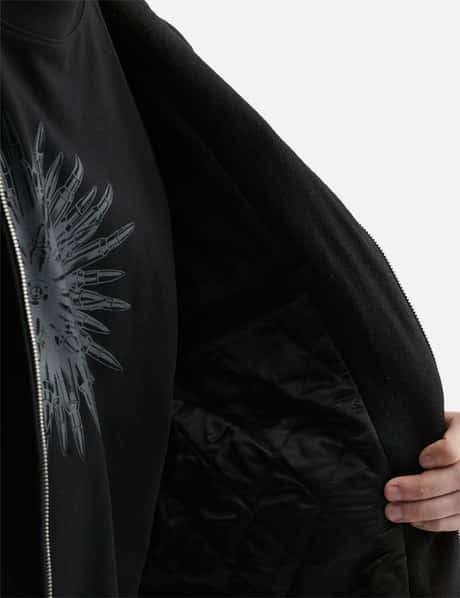 Wool Zip Hood view 17