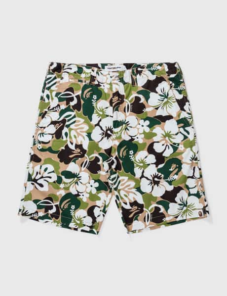 BAPE Bape Hawaiii Floral Camo Shorts