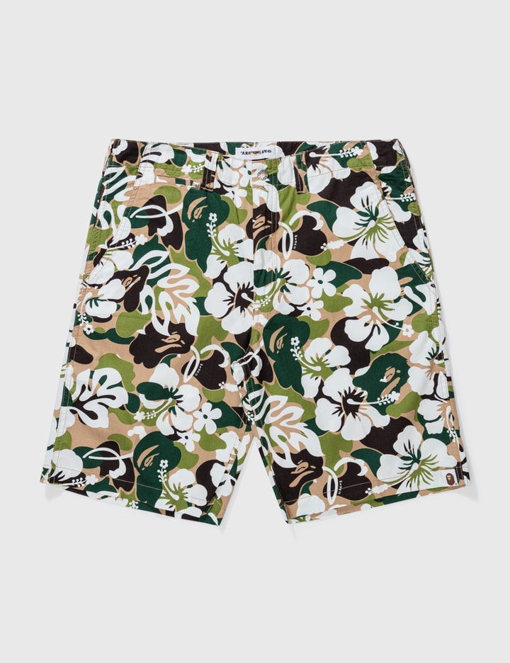 Bape Hawaiii Floral Camo Shorts Placeholder Image
