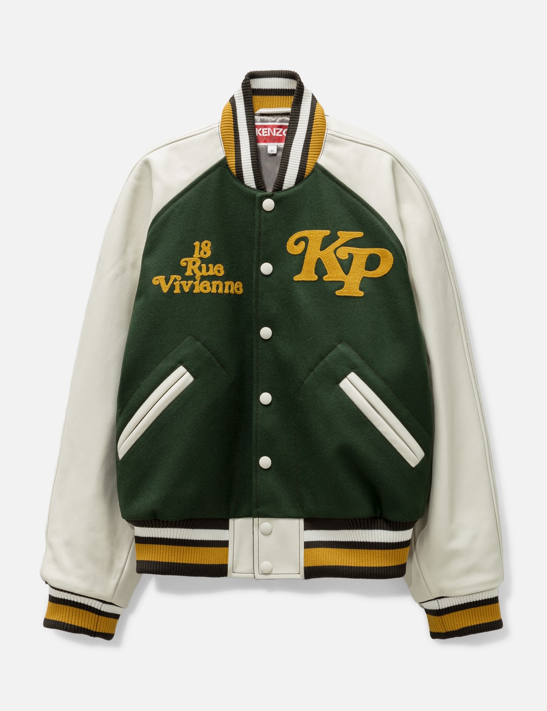 Vintage Kenzo Paris Kenzo 60 Off Gold Kenzo Kenzo By Verdy Genderless Varsity Jacket HBX Globally