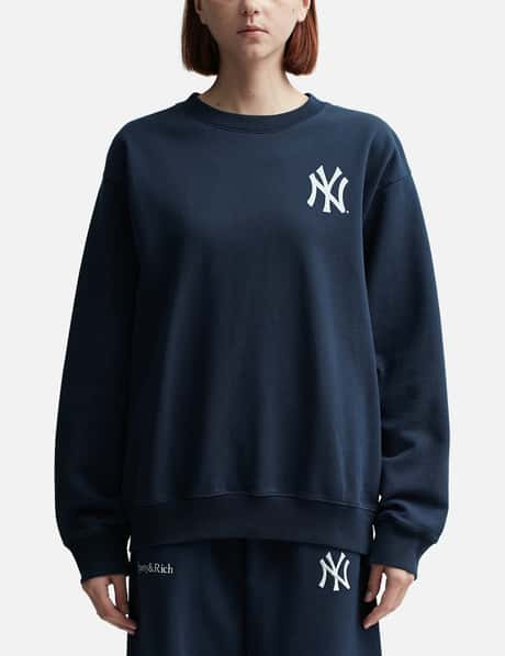 Sporty & Rich Yankees Serif Crewneck