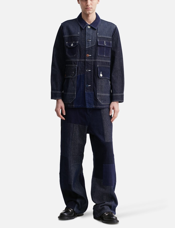 Patchwork Wide Pants Rinse Placeholder Image