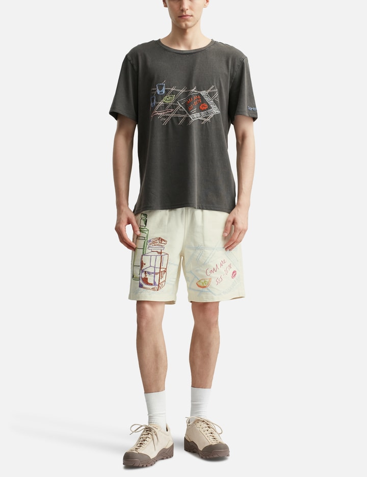 Lorenz O's Hand Embroidered T-shirt