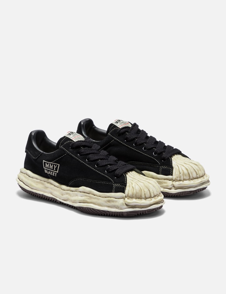 Miharayasuhiro Blakey Og Sole Suede Low-top Sneaker In Black