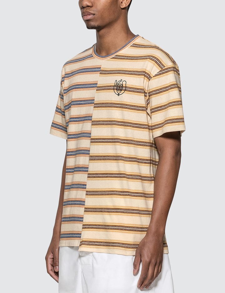 ELN Stripe Asymmetric T-Shirt Placeholder Image