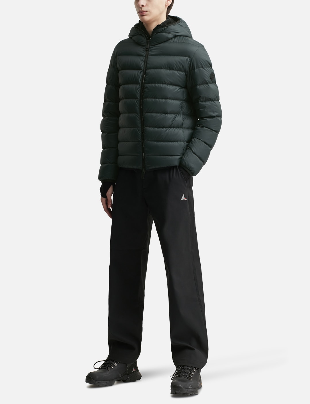 Alrai Hooded Short Down Jacket view 16