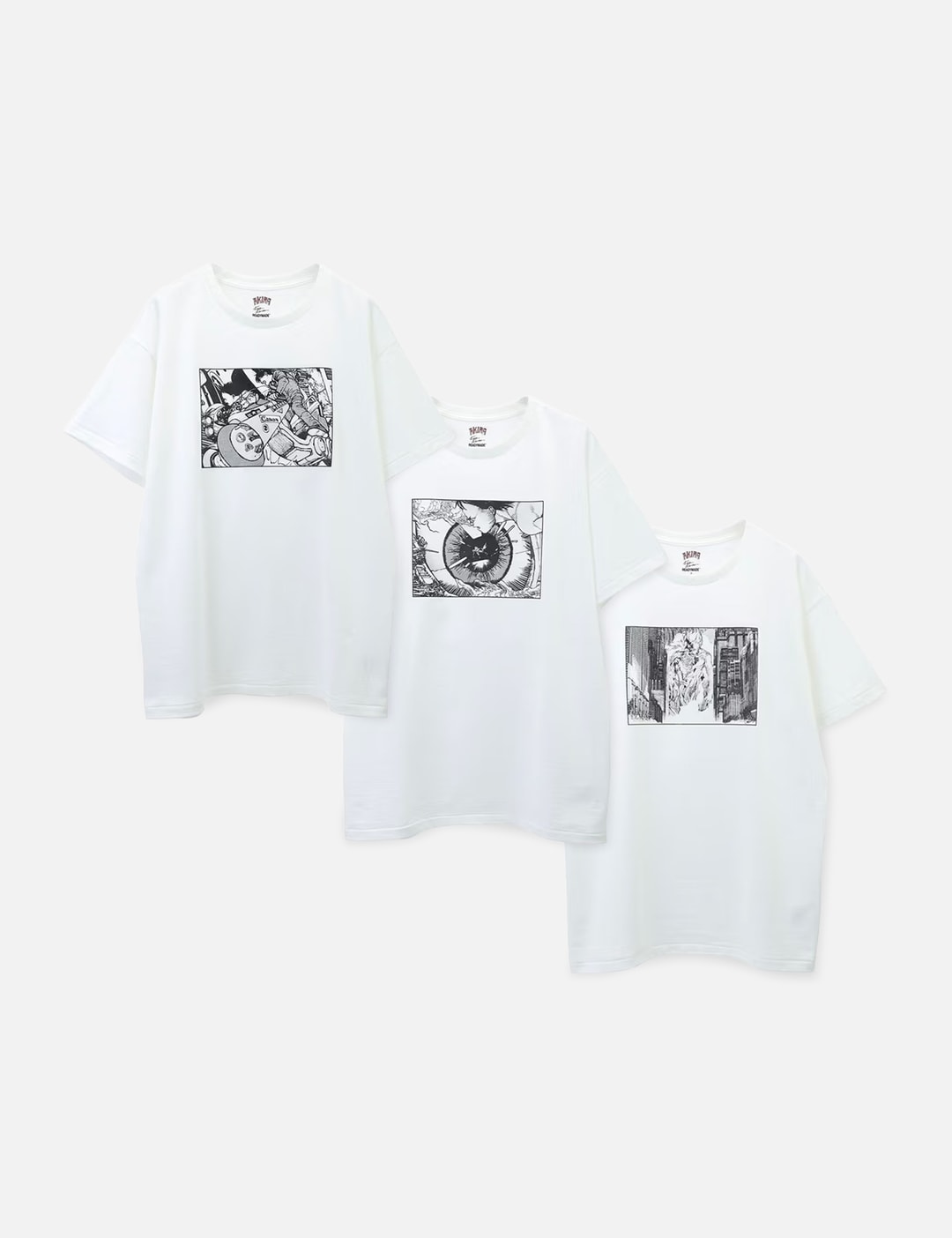 ART OF WALL AKIRA × READYMADE 3 PACK T M Akira Art Of The Wall 3 Pack