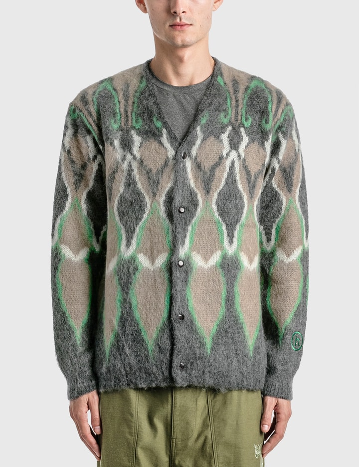 Needles X Hidden Ny Mohair Cardigan In Black