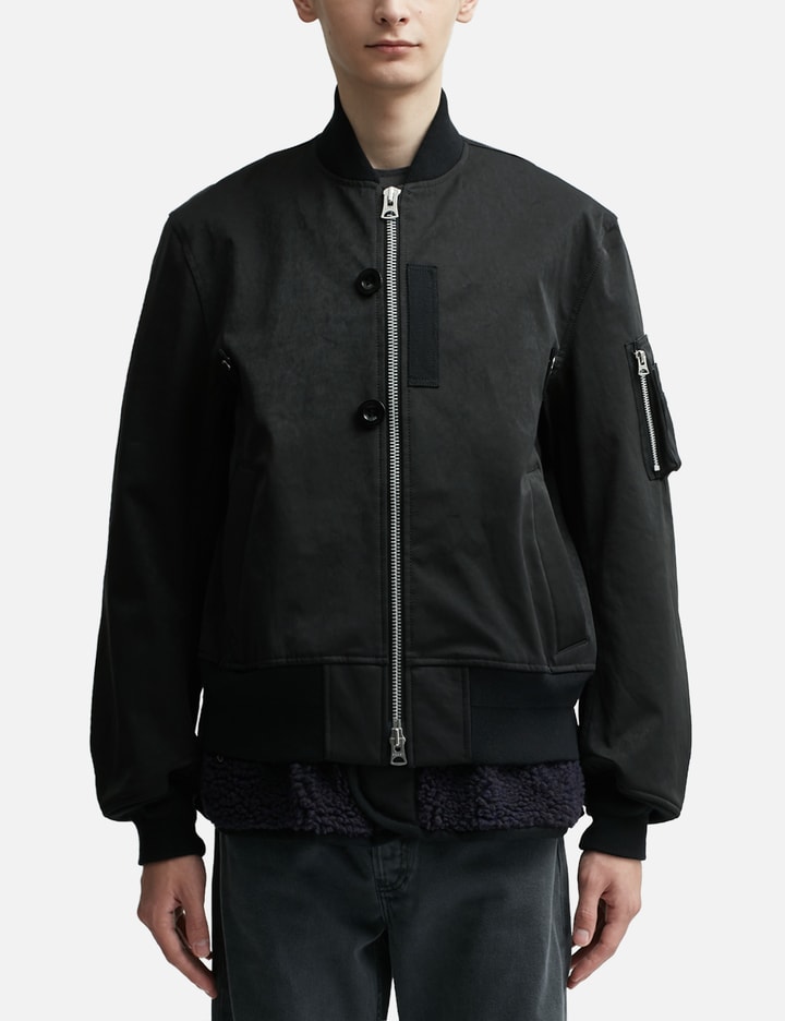 Faux Suede Mix Blouson Placeholder Image