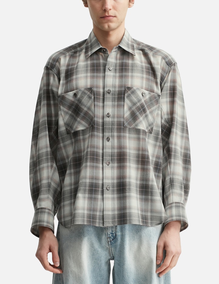 Beautiful People Double-End Fresco Flannel Check Shirt