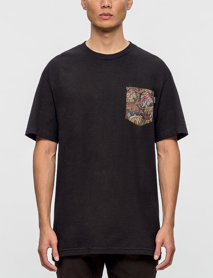 Paisley Coral Pocket S/S T-Shirt Placeholder Image