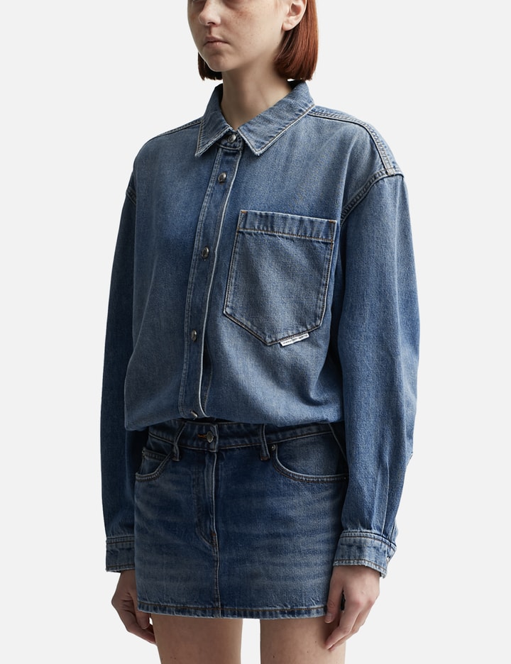 Pre-styled Denim Shirtdress Placeholder Image